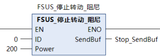 库函数--停止转动--阻尼